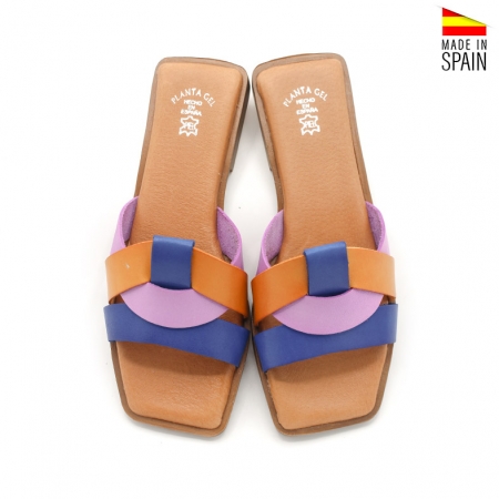 sandalias de colores para mujer