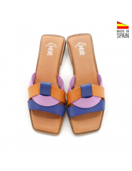 sandalias de colores para mujer