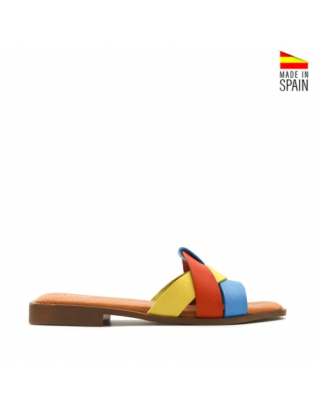 sandalias de gel de colores