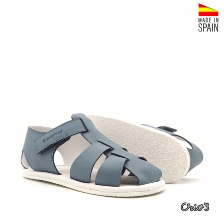 cangrejeras niño piel barefoot