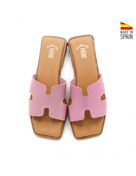sandalias rosa