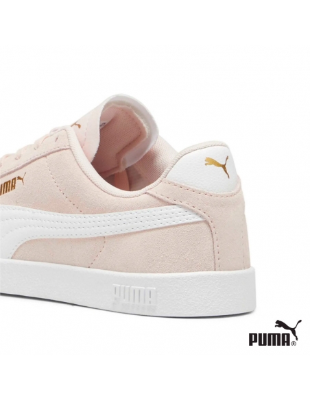 deportivas serraje puma rosa
