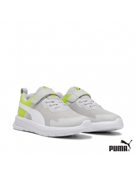 zapatillas running fluor niños