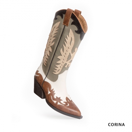 botas cowboy colores