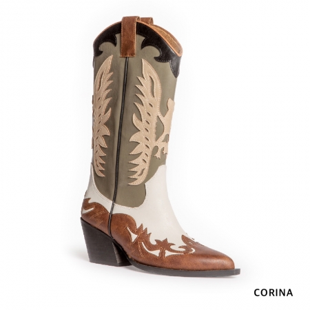 bota combinada cowboy
