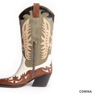 bota cowboy colores