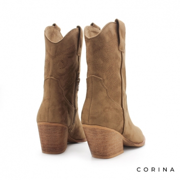 Botines Cowboy Camel