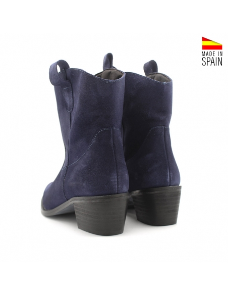 botin cowboy marino