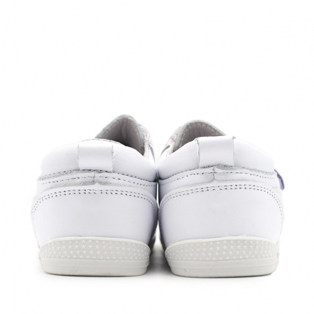 zapatillas blancas barefoot piel