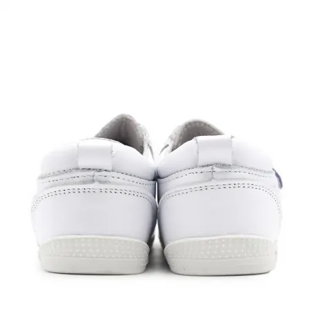 zapatillas blancas barefoot piel