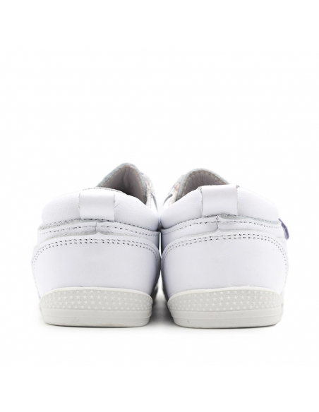 zapatillas blancas barefoot piel