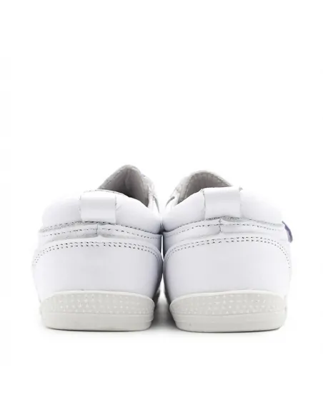 zapatillas blancas barefoot piel