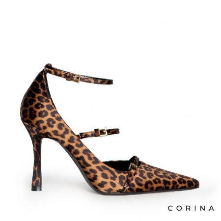 Zapatos Stiletto leopardo