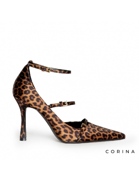 Zapatos Stiletto leopardo
