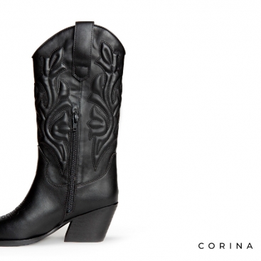 botas cowboy acolchadas