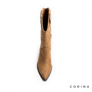 Botas antelina camel