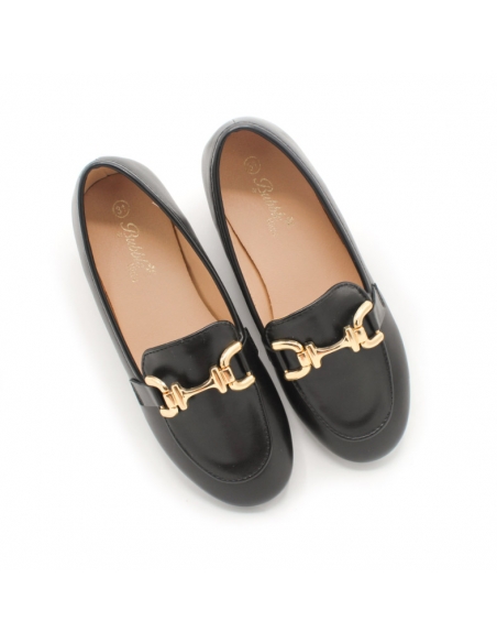 mocasines niñas negros