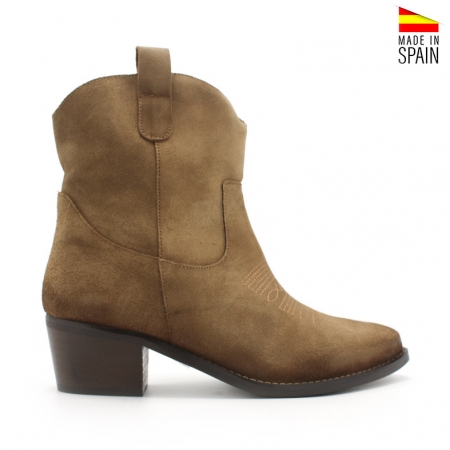 Botin serraje mujer on sale