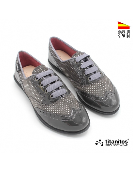 Zapatos charol serraje niña