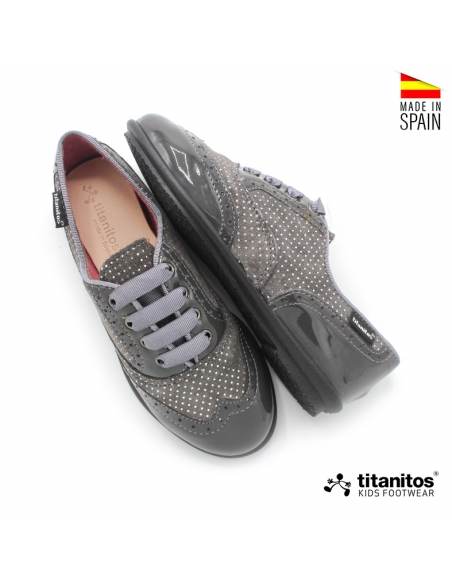 Blucher niña cordones cinta