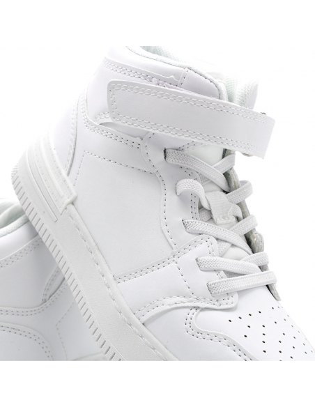 botines blancos unisex niños