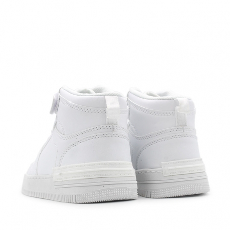 botines blancos bubble