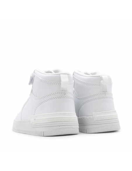 botines blancos bubble