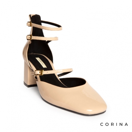 Tacón charol elegante