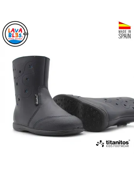 Botas con pelito interior niña