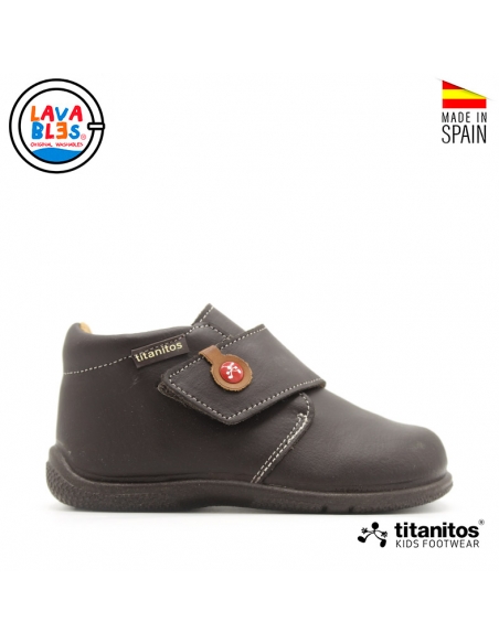 Calzado Titanitos abotinado marrón