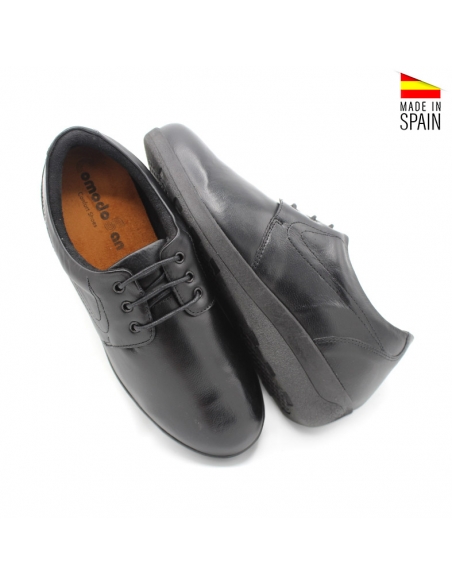 Zapatos con cordones cómodos para señora