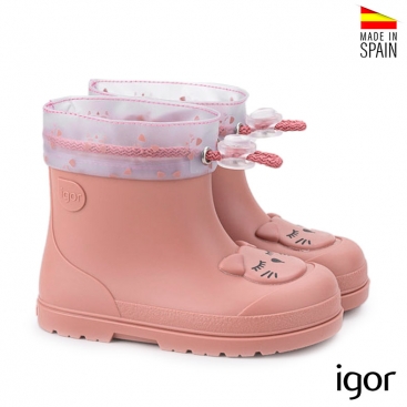 Botas lluvia con cordón ajustable