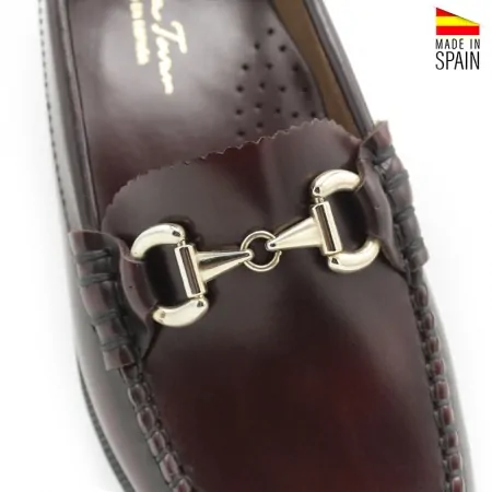 mocasines castellanos con cadena