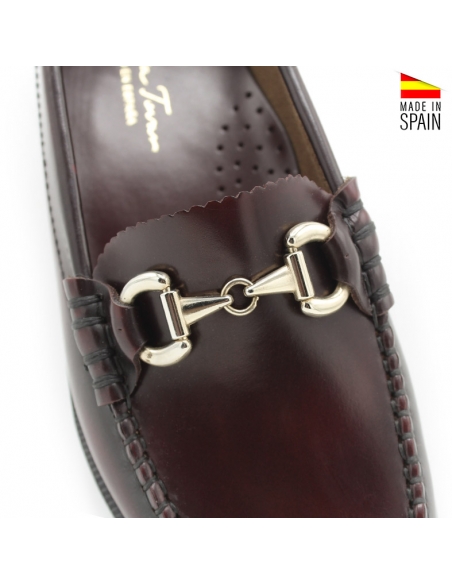 mocasines castellanos con cadena