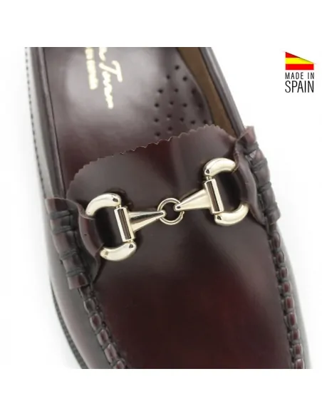 mocasines castellanos con cadena