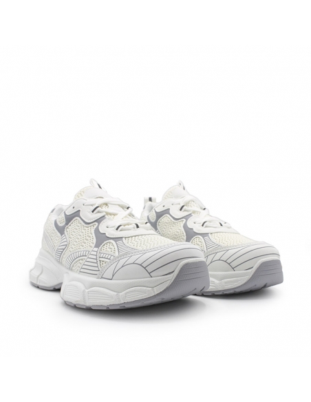 Deportivas blancas anchas