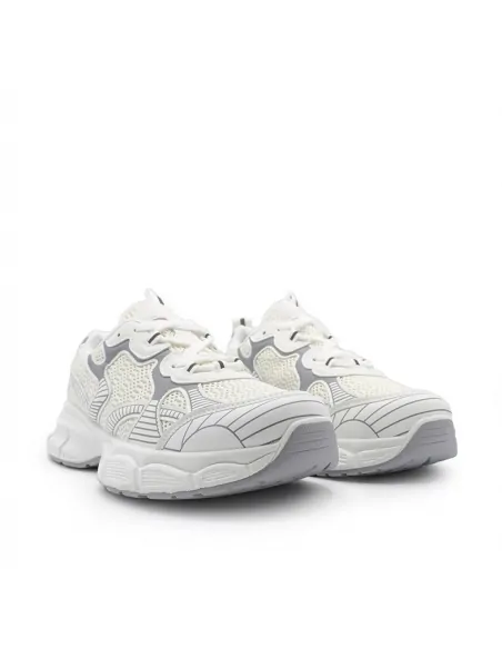 Deportivas blancas anchas