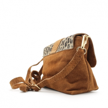 bolsos serraje camel