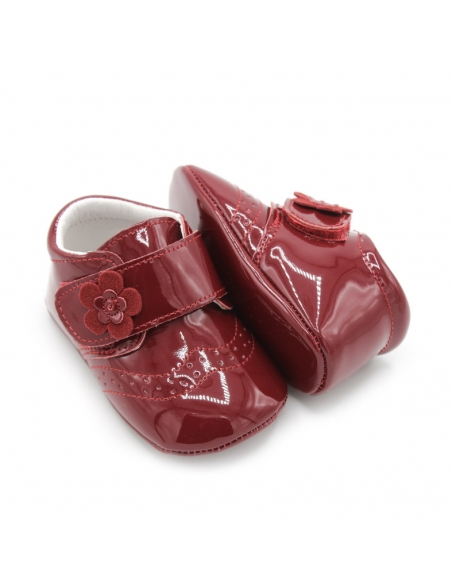Botín bebé charol nina