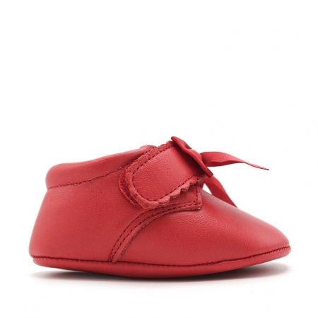 zapatos bebe niña rojos