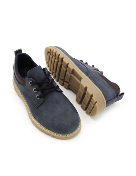 zapato niño azul marino
