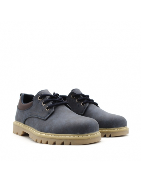 Zapatos casuales azul niño