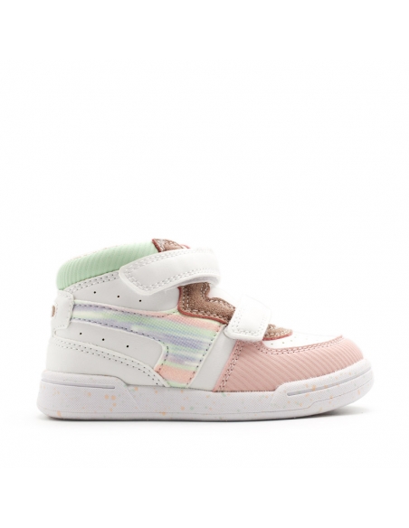 Botines niña blancos