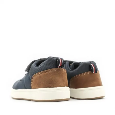 Zapatillas casual niño azul marino