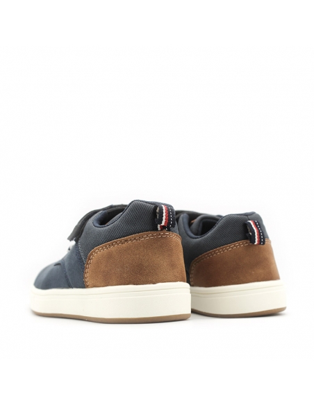 Zapatillas casual niño azul marino