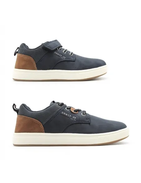 Zapatillas niño vestir azul