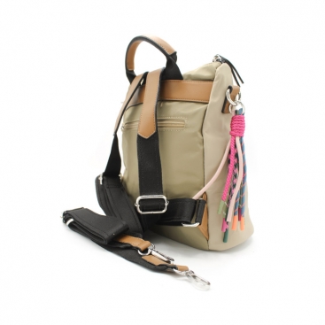 Mochila mujer khaki