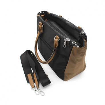 Bolso shopper casual negro