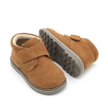 botin niño camel