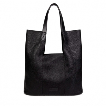 Shopper negro minimalista